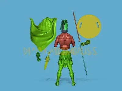 ares god 3D print model