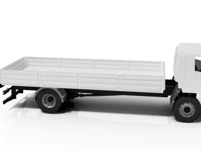 Rigid Truck 3D model