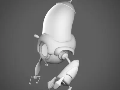 Little Robot 3D model get