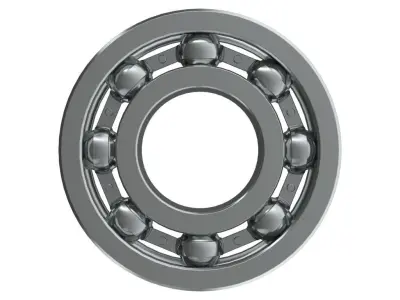 Ball Bearing 3D model V3