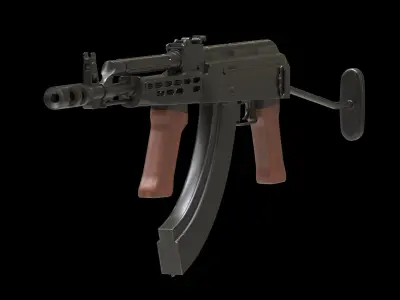 AMD 65 Low Poly  Low-poly 3D model