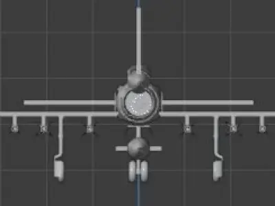 MiG-21 Fishbed Wannabe 3D model
