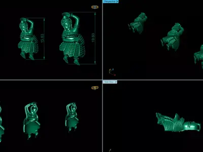 IDOLS FOR JEWELLERY PART 1 3D print model