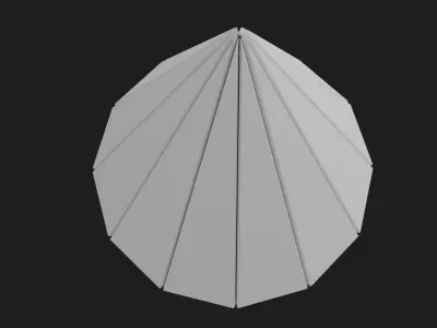 Hardsurface cone Free 3D print model