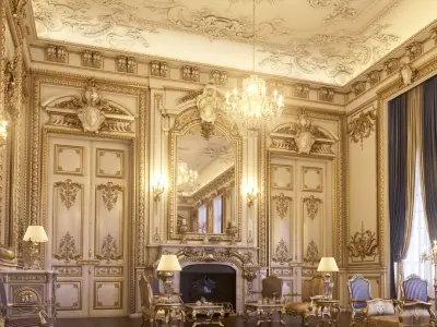  Shangri-La Hotel, Paris - VIP Lounge 