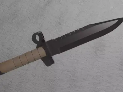 M9 Bayonet 3D model purchase