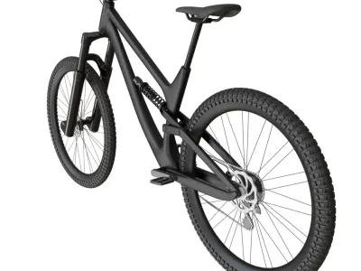 Mountain Bike 3D model 2