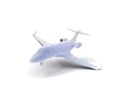 Luxury Jet Model Pack Model Low-poly 3D model