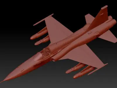 F-5A Freedom Fighter 3D model