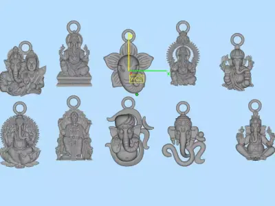 3D model of Indain Lord 3D print model