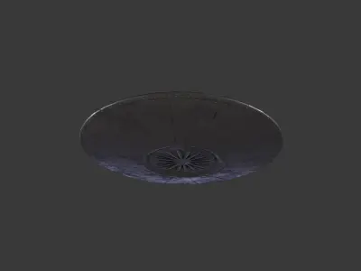 UFO Spaceship Low-poly 3D model purchase