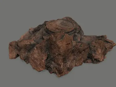 Ladder Ruin Low-poly 3D model buy