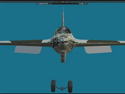 Me-163 Free 3D model