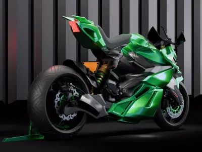 Sci-Fi Superbike 3D model