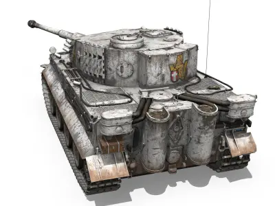Panzer VI - Tiger - 5 - Early Production 3D model