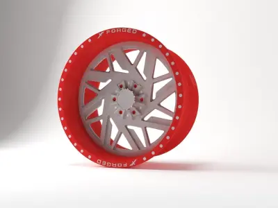 car  wheel Free 3D model