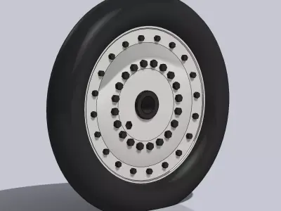 A5M4 Main wheel 3D print model