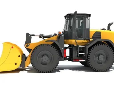  Wheel Loader 3D model