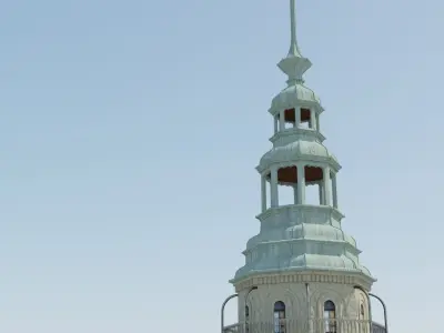 Tower roof renaissance 3D model