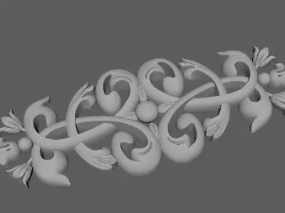 dekor ornamental design 3D model