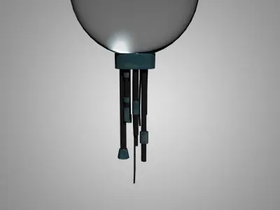Sci-fi Display Case 3D model