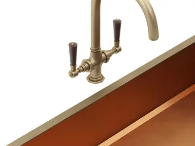 OFFICINE GULLO ACSTOPBPL - Kitchen Sink 3D model