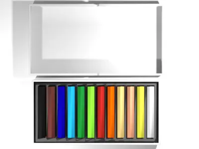 Drawing Tool - Pastel 3D model