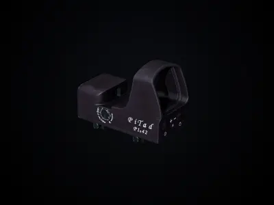 Pilad P1x42 PBR Low-poly 3D model