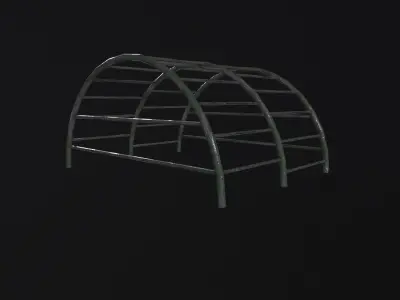 Soviet Oldschool Climber Low-poly 3D model purchase