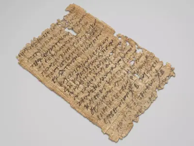 Antique Papyrus 3D model