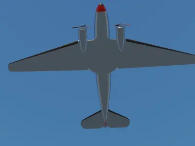 Dc-3 Mea demo Free 3D model
