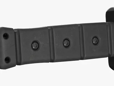 Tactical knife Low-poly 3D model shop