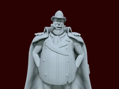Capone Bege - SuperNova - One piece - split part 3D print model