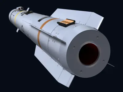 Brimstone 2 Missile 3D model