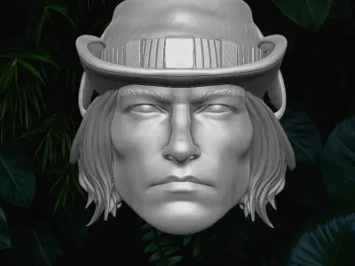 Billy Sole Predator fan art 3D printable For Action Figures 3D print model