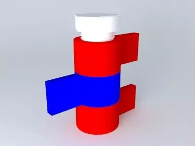 Industrial part Free 3D model order