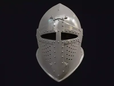 Iron Helmet 4 HP 3D print model