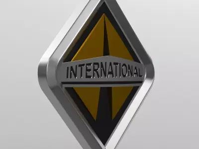 international logo 3D model