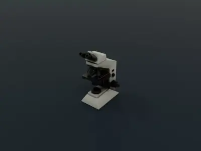 3D Microscope Model 3D model purchase