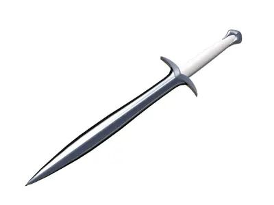 Cartoon Sword 3D Model Low-poly 3D model