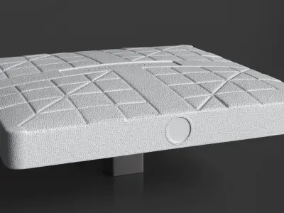 Baseball Base 18inch 3D model