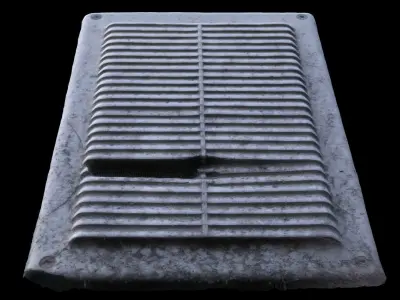 Dirt ventilation 3D model