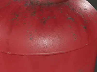 gas cylinder 27L PBR 4K game ready Low-poly 3D model