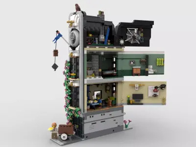 student house 3D model