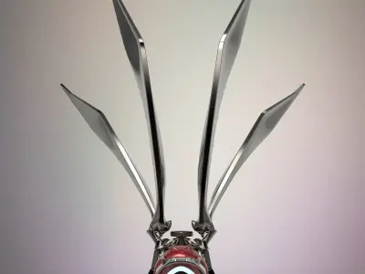 Robot bee 3D model