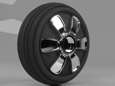 concept Tyre or tire design 3D model