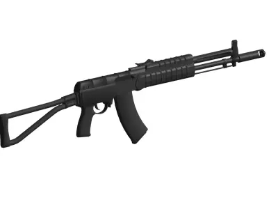 AEK-971 assault rifle  3D model