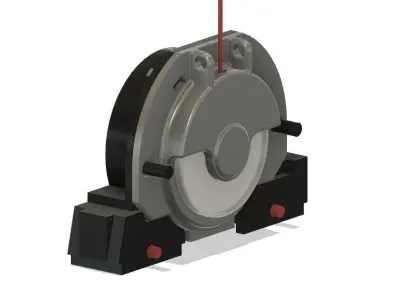 Model Railway - Bo-Bo Ringfield Motor Replacement Adapter 3D print model
