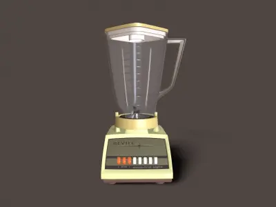 Vintage Blender Low-poly 3D model