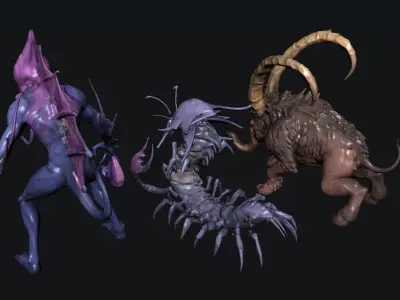 Creature 3D model